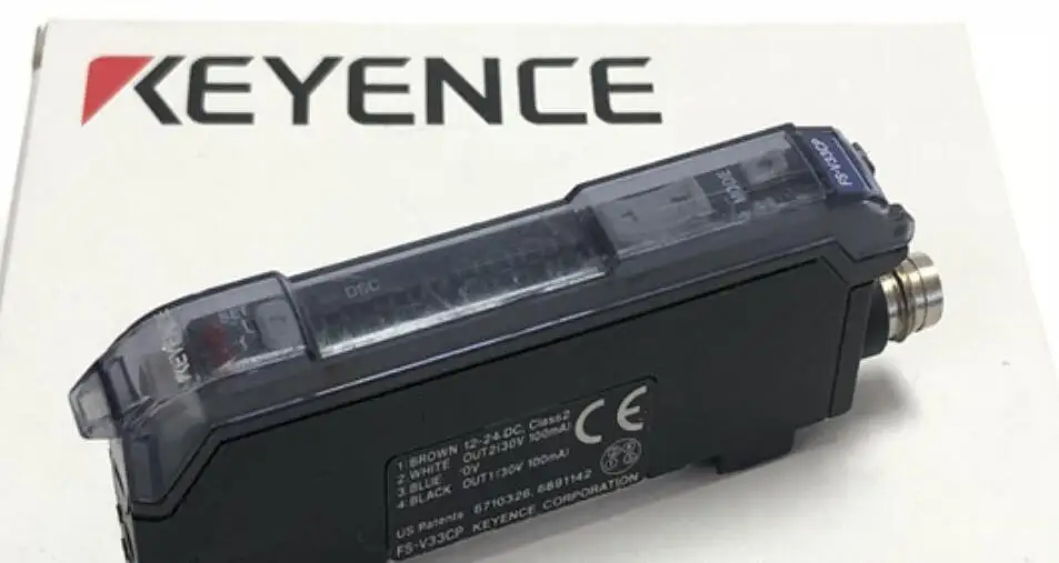 Оригиналния цифров оптичен Сензор Keyence Усилвател FS-V33CP