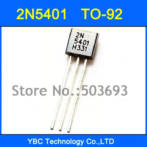 1000ШТ 2N5401 Транзистор TO-92 Изображение 0 