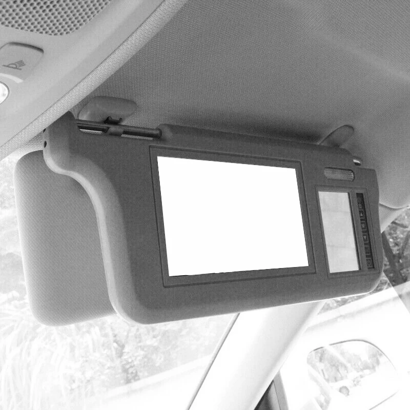 7-Инчов Автомобилен Козирка Вътрешно Огледало за Задно виждане на Екрана на LCD Монитор, DVD/VCD/AV/TV Плеър, Камера за Задно виждане Козирка Изображение 3 