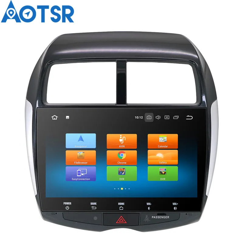 Aotsr Android 8,0 Кола DVD Плейър GPS Навигация За MITSUBISHI ASX RVR Outlander Sport 2010-2014 стерео Радио Мултимедия Изображение 0 