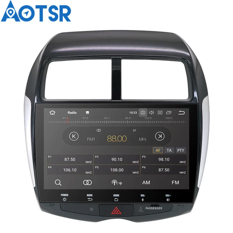 Aotsr Android 8,0 Кола DVD Плейър GPS Навигация За MITSUBISHI ASX RVR Outlander Sport 2010-2014 стерео Радио Мултимедия Изображение 3 