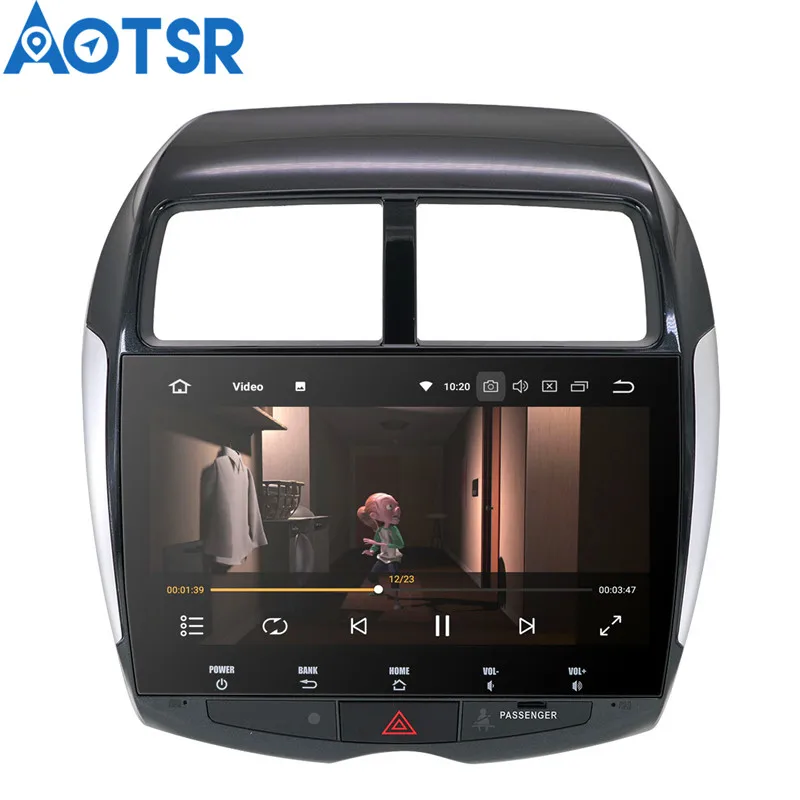 Aotsr Android 8,0 Кола DVD Плейър GPS Навигация За MITSUBISHI ASX RVR Outlander Sport 2010-2014 стерео Радио Мултимедия Изображение 4 
