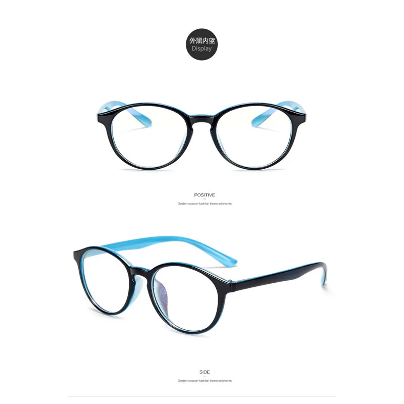 Vintage слънчеви Очила, Дамски Модни Кръгли Прозрачни Очила В Рамки, Оптични Очила За Късогледство, Ультралегкие Очила, Прозрачни Очила Oculos 8002A Изображение 2 