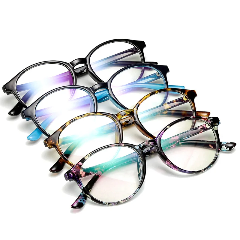 Vintage слънчеви Очила, Дамски Модни Кръгли Прозрачни Очила В Рамки, Оптични Очила За Късогледство, Ультралегкие Очила, Прозрачни Очила Oculos 8002A Изображение 4 