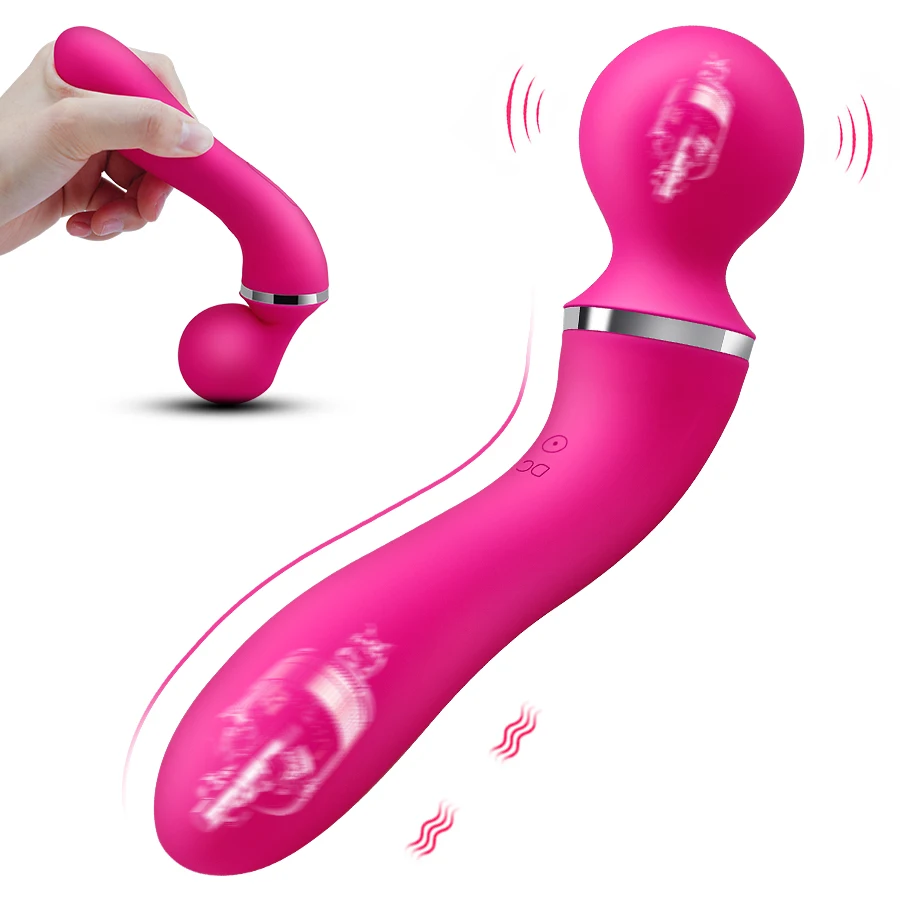  Пръчка Вибратор за Жените USB Акумулаторна G-spot Вибратор Вибратори Стимулатори на Клитора Масажисти за Тялото Играчки за Възрастни Секс за Жените Изображение 0 