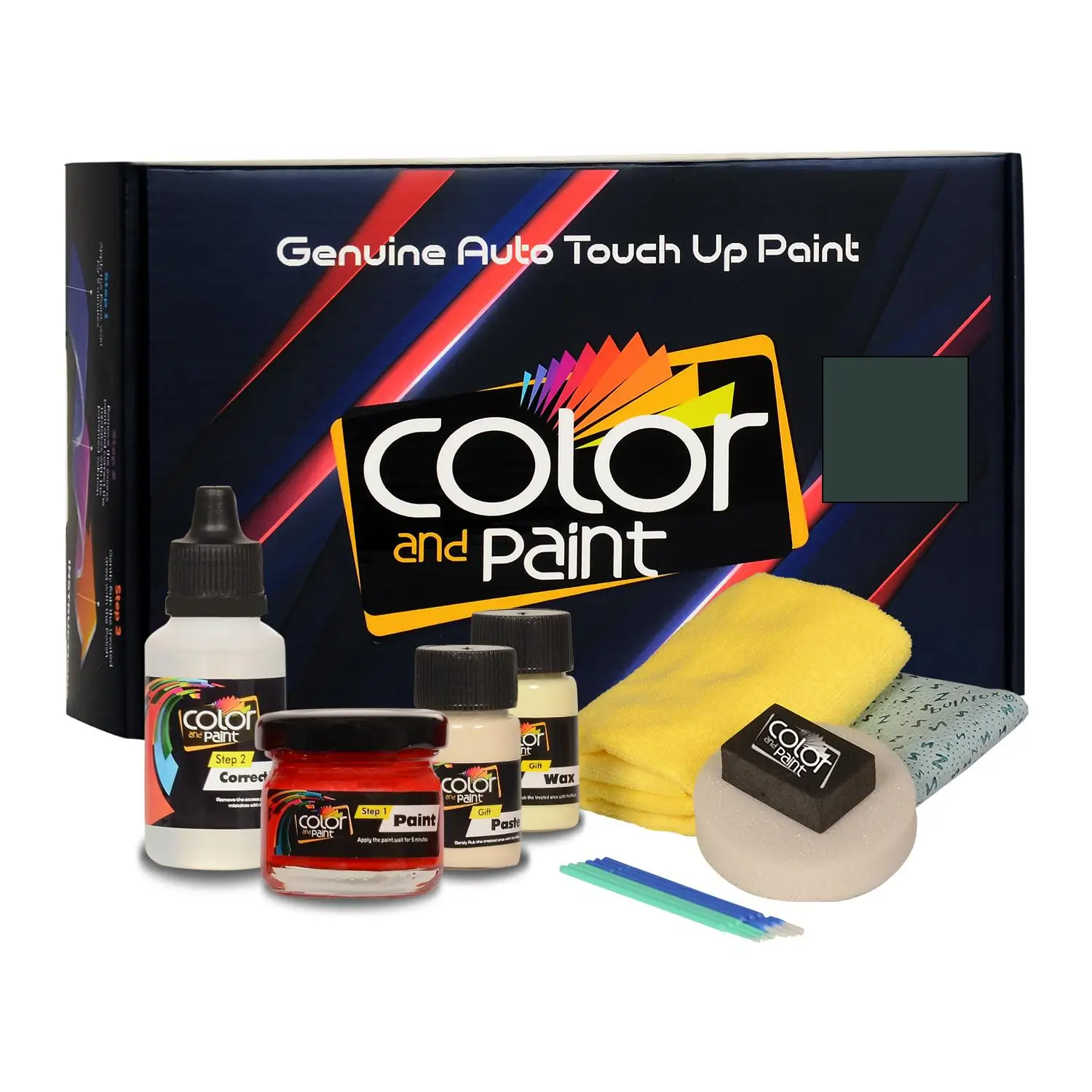 Цвят и боя, съвместими с боя на Ford America Automotive Touch Up - ASPEN GREEN MET - P5 - Основни грижи