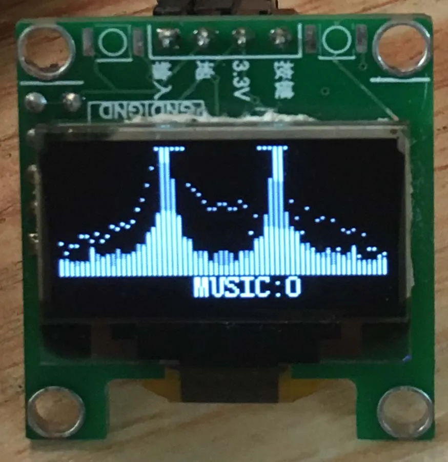 OLED Музикален Спектрален Дисплейный Модул направи си САМ