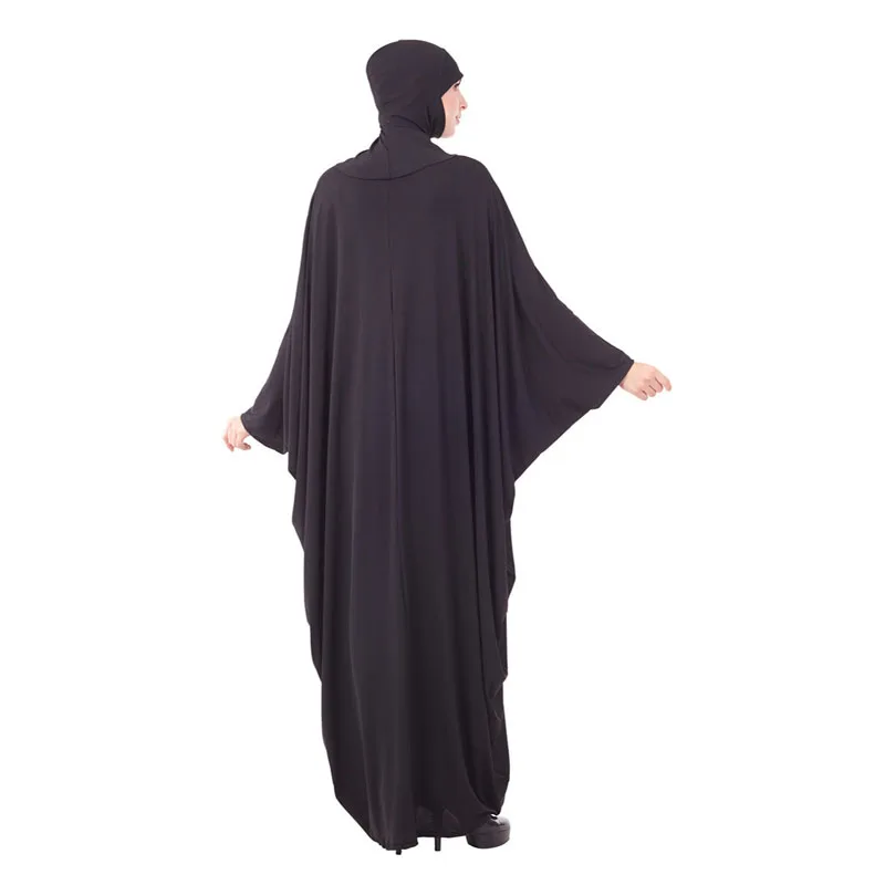 Дубай абайя турски. → облекло мюсюлманската рокля-хиджаб с качулка свободно рокля с ръкав 