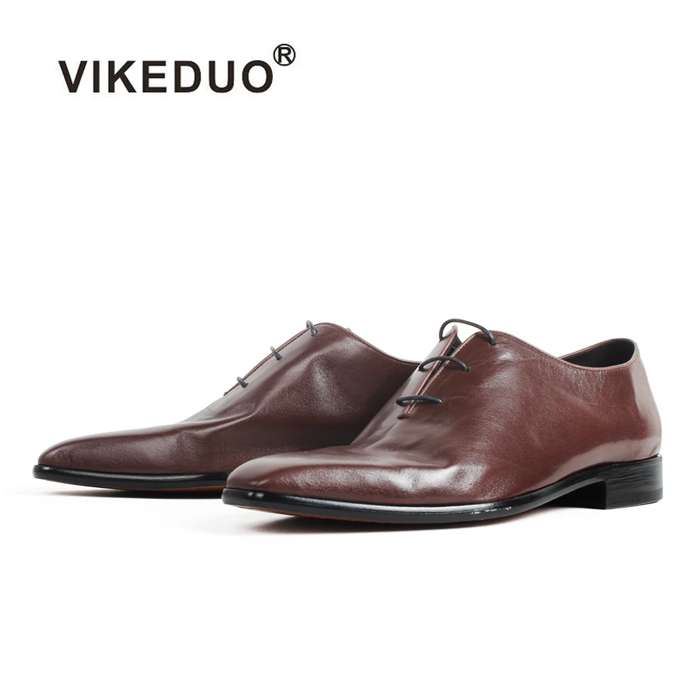 VIKEDUO/ново записване; мъжки специални обувки от кожа на Кенгуру; Oxfords ръчно изработени с патина на поръчка; мъжки сватбени офис обувки Zapato de Hombre Изображение 0 