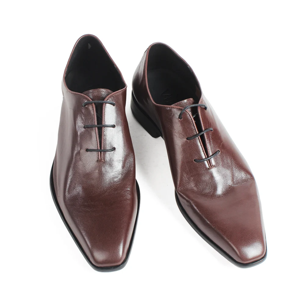 VIKEDUO/ново записване; мъжки специални обувки от кожа на Кенгуру; Oxfords ръчно изработени с патина на поръчка; мъжки сватбени офис обувки Zapato de Hombre Изображение 1 