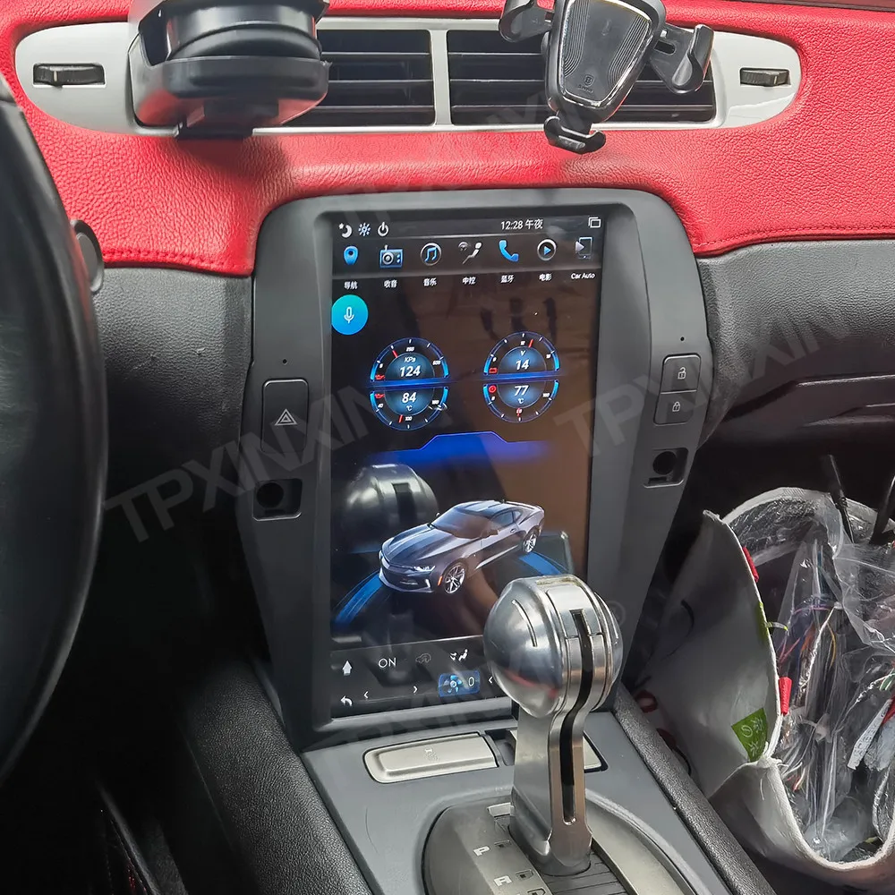 2 din Android 11 CarPlay Автомагнитола За Chevrolet Camaro 2010-2015 Мултимедия Авторадио Записващо устройство DSP Плейър Главното устройство Navi GPS Изображение 2 
