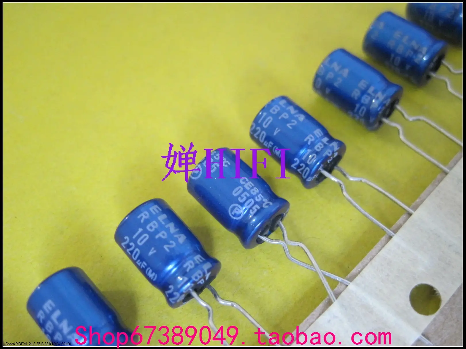 2020 гореща разпродажба 20 бр/50 бр. ELNA оригинален син халат BP безэлектродный електролитни кондензатори 10v220uf 8x11,5 мм Безплатна доставка