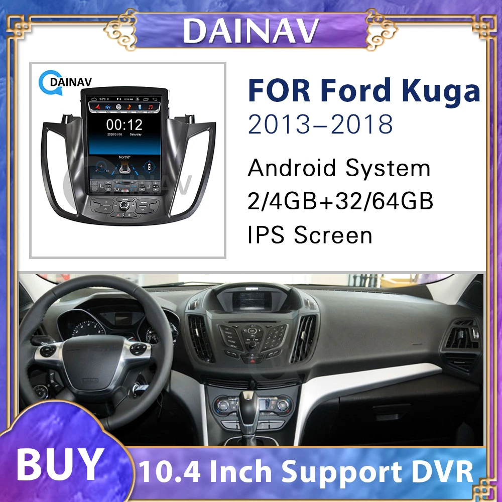 Авто DVD Мултимедиен Авто Плейър GPS Видео Стерео За Ford kuga 2013 2014 2015 2016 2017 2018 Автомобилен GPS Navi Мултимедийно Радио