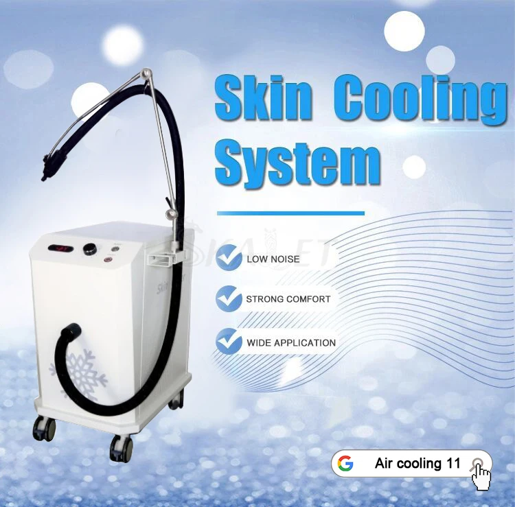 Професионален чилър кожата машини студено въздушно охлаждане нараства намалява инструмент въздушно охлаждане болка
