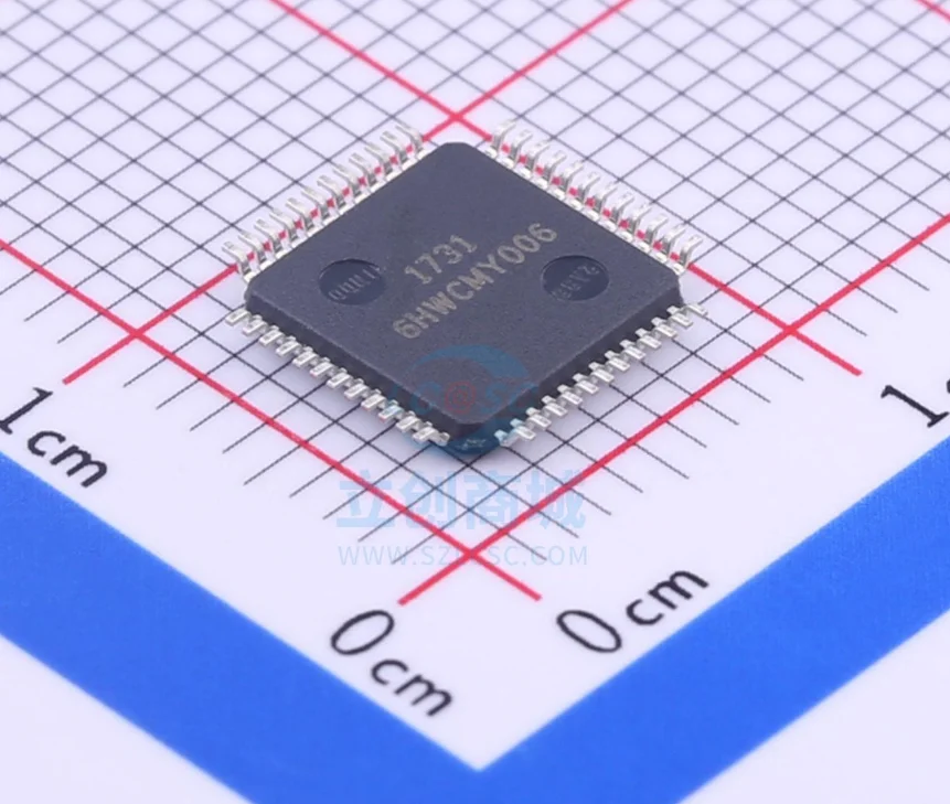 На чип за LC4064V-75TN48C с програмируем логически устройство TQFP-48 (CPLD/FPGA) Изображение 1 