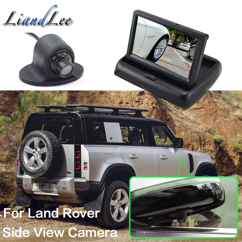 За Land Rover Defender Парковочная Помещение Optima assist Изображение на Автомобил за Нощно Виждане HD Предна Странична Камера за Обратно виждане и Дясната Камера на Слепи Петна