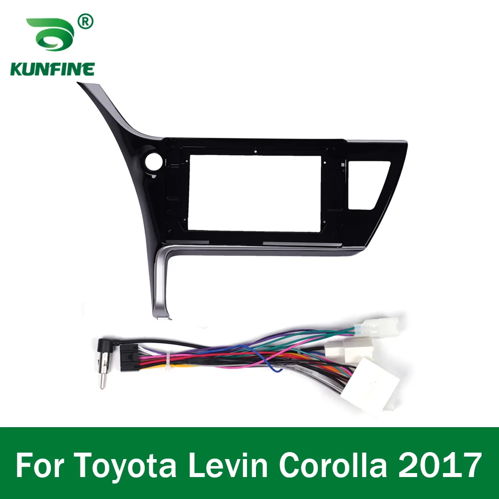 Автомобилен GPS Навигатор Стерео За Toyota Corolla/Levin 2017-2019 Радио Престилка Панел Рамка Подходящ 2Din 10 инча Тире на екрана на главното устройство