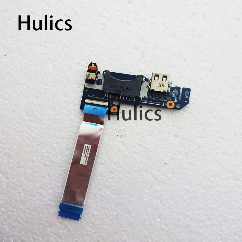 Hulics се Използва ЗА лаптоп Acer Aspire VN7-592 VN7-592G USB Card Reader Такса 15814-11 млн. 448.06B03.001M с кабел