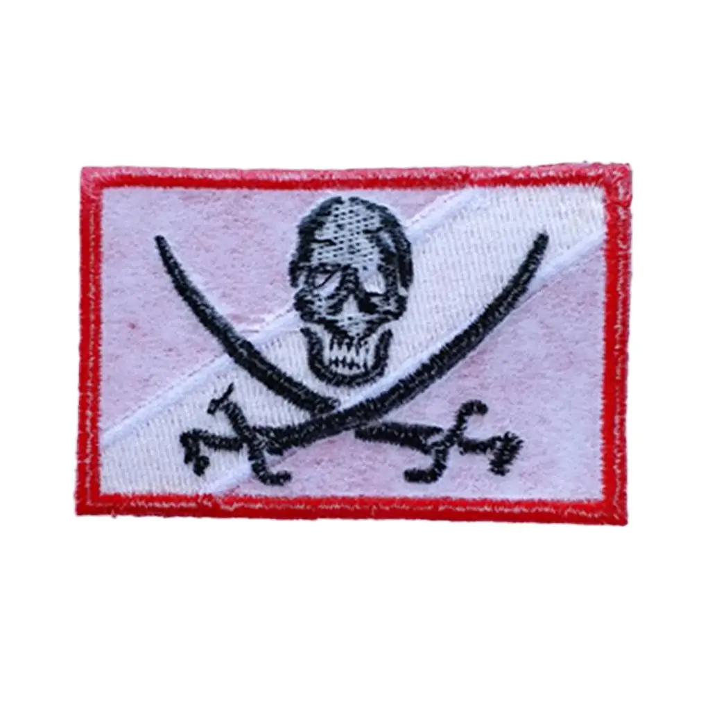 Нашивка С Флага за Гмуркане, на Бродирани Аквалангистом, Магазин за Подарък - Пират Изображение 5 