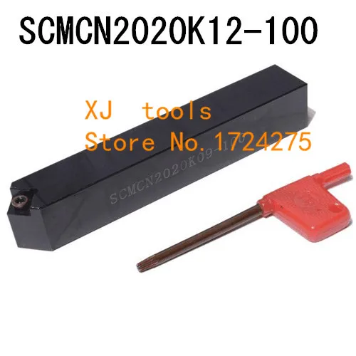 SCMCN2020K12-100 20*20* 125 мм и Метален Струг Режещи Инструменти Струг С ЦПУ Стругове Инструменти Външен Притежателя на Струг Инструмент от S-Тип SCMCN