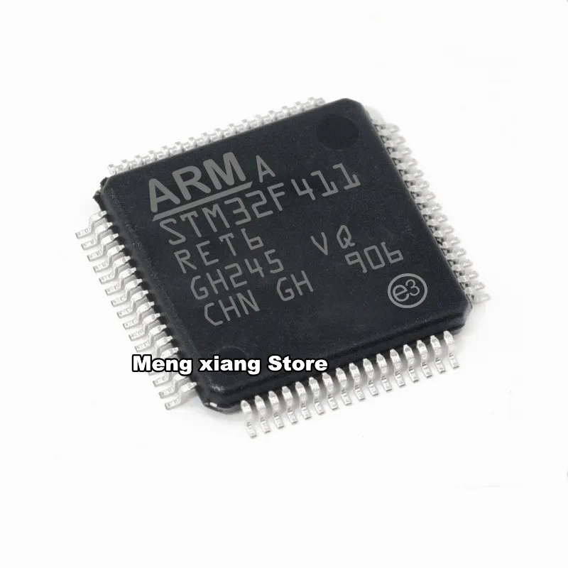 Нов оригинален STM32F411RET6 LQFP-64 100 Mhz, 512 KB 32-битов микроконтролер Изображение 0 