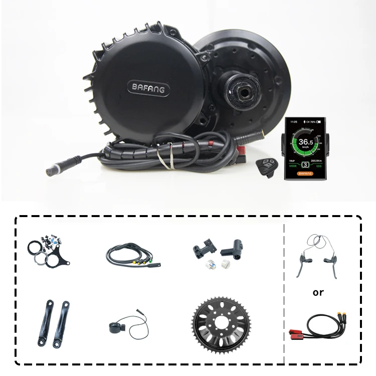 Комплект двигателя BBSHD 1000w Бесщеточный комплект за ремонт ebike Други Части За Електрически Велосипеди