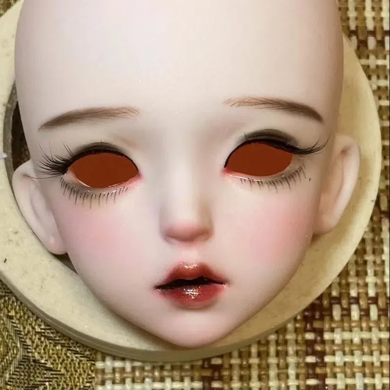 Новата 60 см стоп-моушън Главата за 1/3 Bjd Кукла Грим Главата със Случайни Очи Сам Момиче Обличам Бебето Бебешки Играчки Аксесоари за Кукли