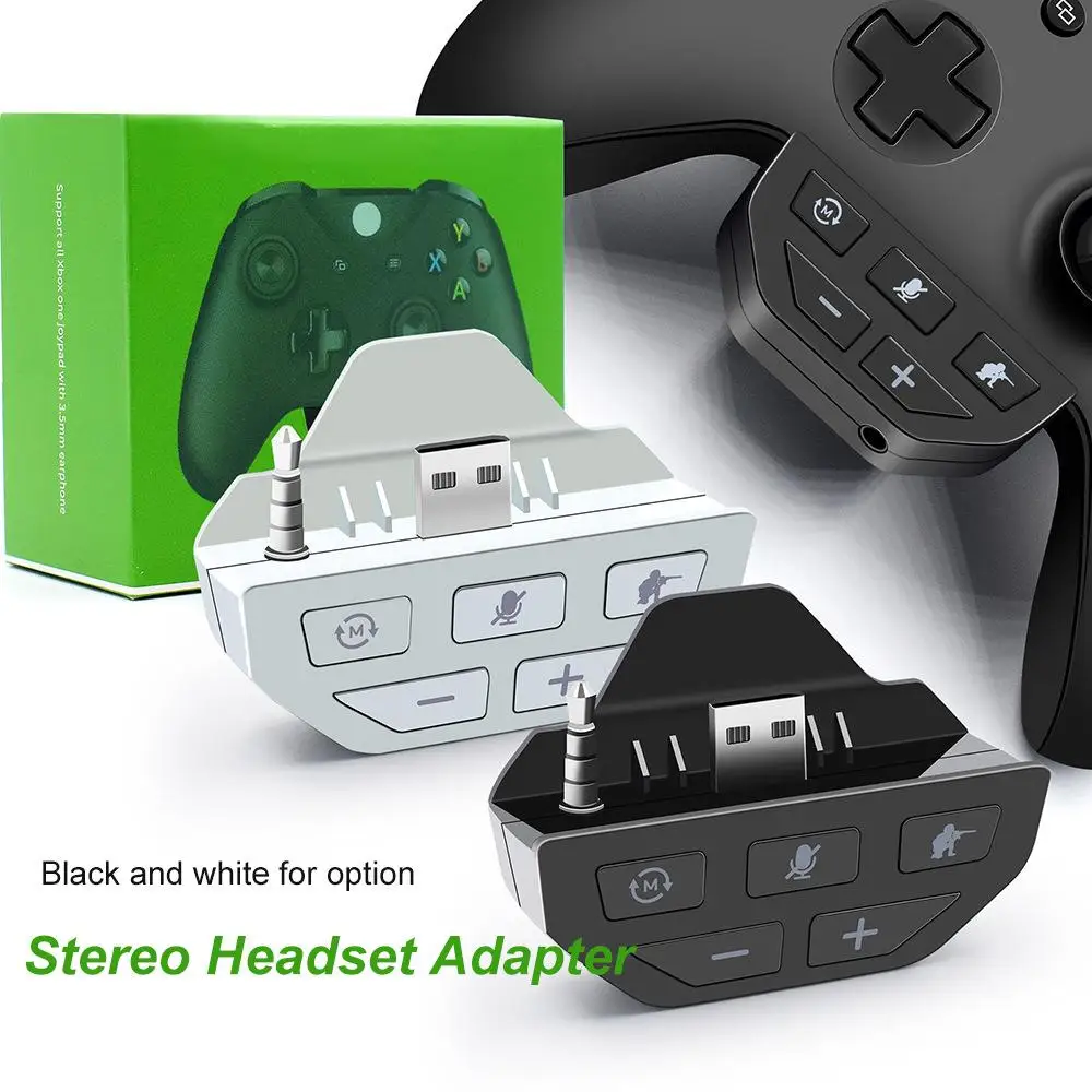За Xbox One Безжичен Геймпад Контролер С Усилвател На Звука, Адаптер Стереогарнитуры Високоговорители Слушалки Гласово Управление С Ниско Закъснение