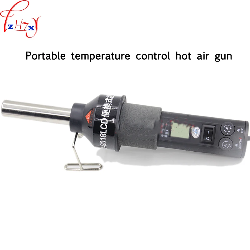 Портативен ръчен тец пневматичен пистолет с дигитален дисплей управлява горещ въздух пистолет В 110/220