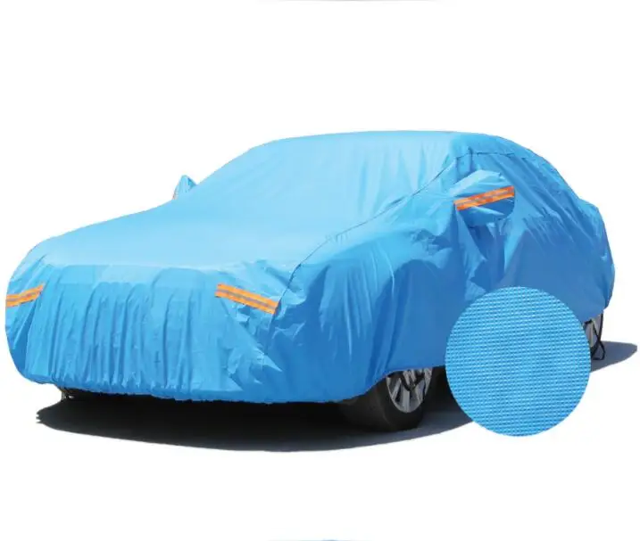 водоустойчив peva автомобил сеат открит слънцезащитен калъф за кола рефлектор прах, дъжд, сняг защитен suv седан, хетчбек
